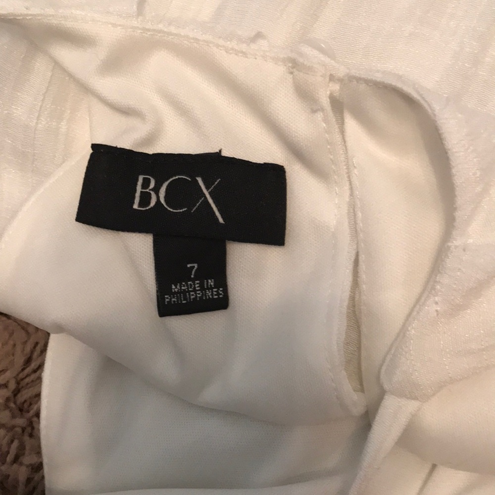 White summer BCX size 7 dress - Picture 5 of 5